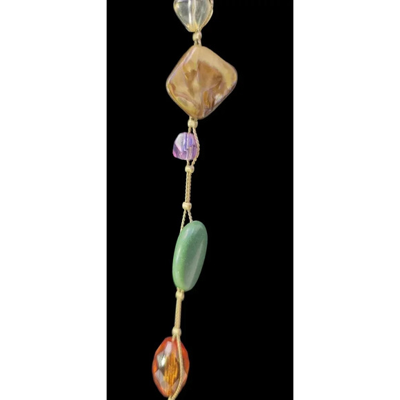 Lia Sophia Multi Stone And Bead Necklace - Picture 3 of 11